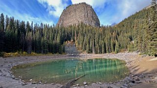 Mirror Lake - The Big Beehive 2270 m - Parc National de Banff Canada 2023